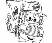 Coloriage et dessins gratuit Camion Mack à colorier à imprimer