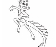 Coloriage Alberto du film Luca