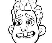 Coloriage et dessins gratuit Alberto effray&eacute; à imprimer