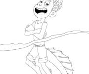 Coloriage et dessins gratuit Alberto Scorfano le monstre de la mer à imprimer