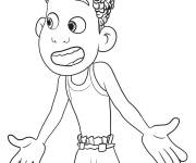 Coloriage Alberto scorfano surpris