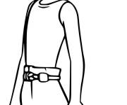 Coloriage Alberto Scorfano tout confiant