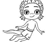 Coloriage Chibi Luca de Disney