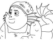 Coloriage Grand-m&egrave;re Paguro de Luca