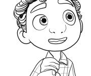 Coloriage Humain Luca paguro