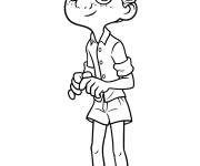 Coloriage et dessins gratuit Illustration Luca Paguro Disney Pixar à imprimer