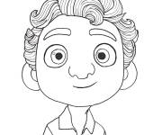 Coloriage Le mignon Luca Paguro