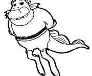 Coloriage Lorenzo Paguro de dessin anim&eacute;