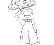 Coloriage et dessins gratuit Portrait de Giulia Marcovaldo à imprimer