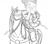 Coloriage Eugène et Maximus