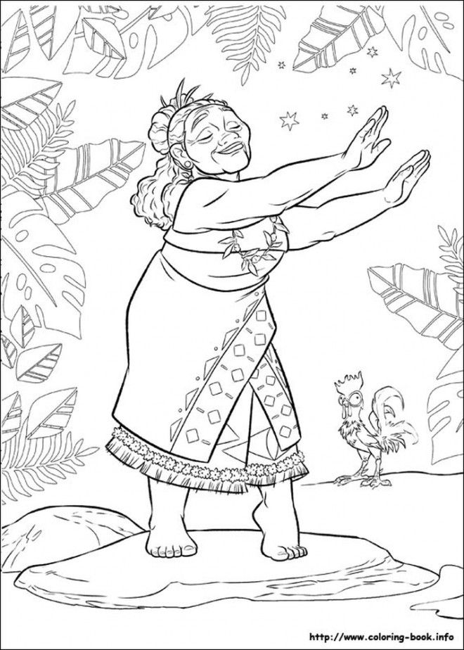 Coloriage et dessins gratuits Tala la grand-mère de Viana à imprimer