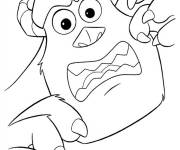 Coloriage Aper&ccedil;u de Sullivan monstre