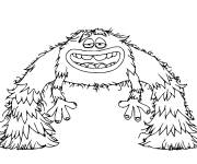 Coloriage Art cr&eacute;ature de Monstres Academy 