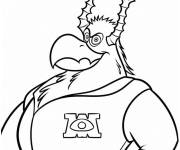 Coloriage et dessins gratuit Brock Pearson de Monstres Academy à imprimer