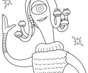 Coloriage Celia Mae de Monsters Academy de dessin anim&eacute;