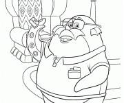 Coloriage Don de Monstres Academy