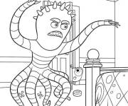 Coloriage Frank McCay de Monstres Academy