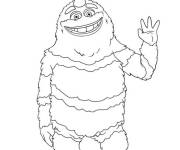 Coloriage George Sanderson de Monstres Academy