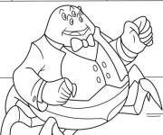 Coloriage Henry J Waternoose en courant