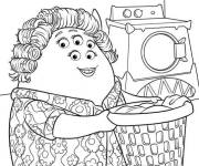 Coloriage Jeannine Squibbles mignonne