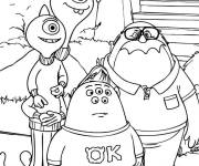 Coloriage L'&eacute;quipe Oozma Kappa