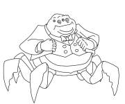 Coloriage Mod&egrave;le du monstre Henry J Waternoose III