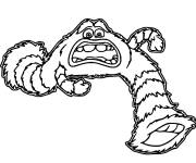 Coloriage Monstre Art en courant