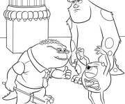 Coloriage Monstres Academy en ligne