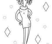Coloriage Personnage Celia de Monsters Academy