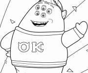 Coloriage Personnage Squishy joyeux