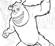 Coloriage Poursuite de Sulivan