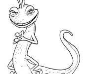Coloriage Randall, joyeux en pose