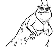 Coloriage et dessins gratuit Rose de Monstres Academy à imprimer