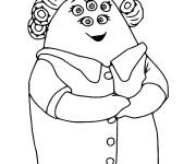 Coloriage Sheri squibble de Monstres Academy