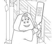 Coloriage Squishy de Monstres Academy