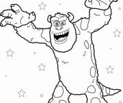 Coloriage Sullivan Effrayant