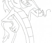Coloriage Le fameux Mushu