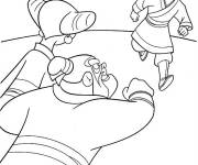 Coloriage Le retour de Shang &agrave; Mulan