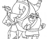 Coloriage Les soldats Mulan
