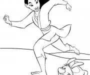 Coloriage Mulan 50