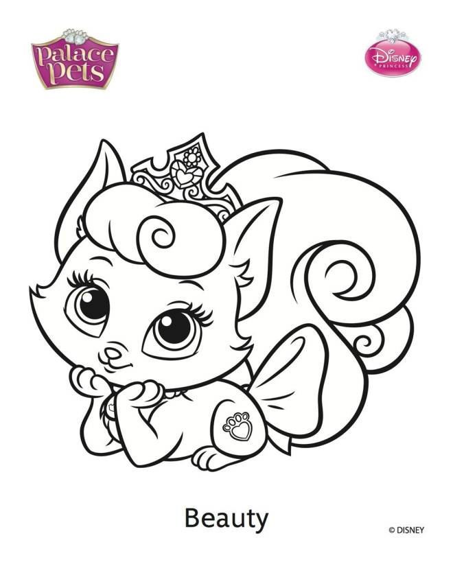 Coloriage et dessins gratuits Beauty Palace Pets  à imprimer