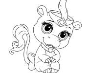 Coloriage Nola Palace Pets