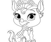 Coloriage et dessins gratuit Palace Pets Alora  à imprimer