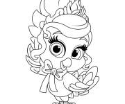 Coloriage Palace Pets Birdadette 