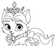 Coloriage Palace Pets Rouge