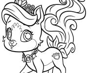 Coloriage Palace Pets Treasure chaton