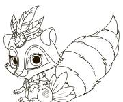 Coloriage et dessins gratuit Palace Pets Windflower à imprimer