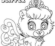 Coloriage Slipper Palace Pets 