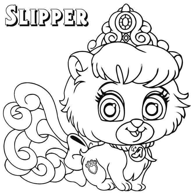 Coloriage et dessins gratuits Slipper Palace Pets  à imprimer