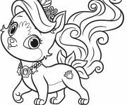 Coloriage et dessins gratuit Treasure de Palace Pets  à imprimer